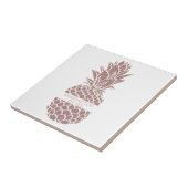 Carreau Parties scintillant rose vierge moderne Nom de l'a (Côté)