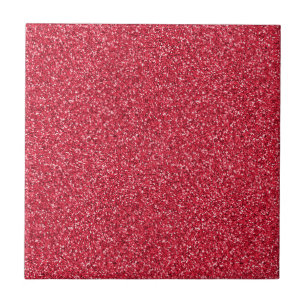 Carreau Parties scintillant rouge brique