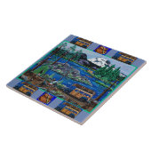 Carreau Partons pêcher la tuile (Côté)