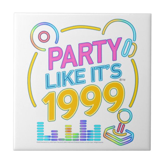 Carreau Party Like It’s 1999®™ – Neon Soundtrack (Devant)