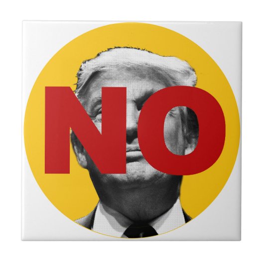 Carreau Pas de Trump (Jaune et Rouge) (Devant)