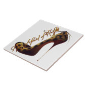 Carreau "Pas peur des hauteurs" Tres Chic High Heights Des (Côté)