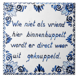 Carreau Pas un ami ? Rejetée.