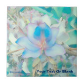 Carreau Pastel Blue Blossom (Devant)