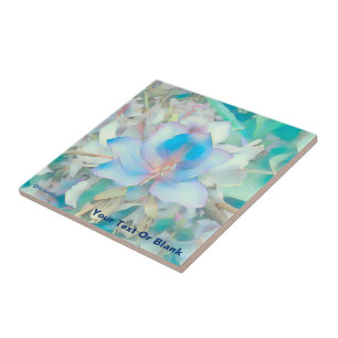 Carreau Pastel Blue Blossom