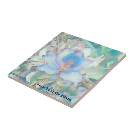 Carreau Pastel Blue Blossom (Côté)