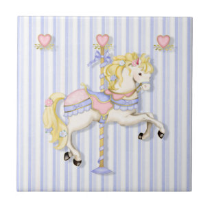 Carreau Pastel Carousel Pony