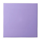 Carreau Pastel Lilac Gris Couleur Solide | Classique | Élé (Devant)