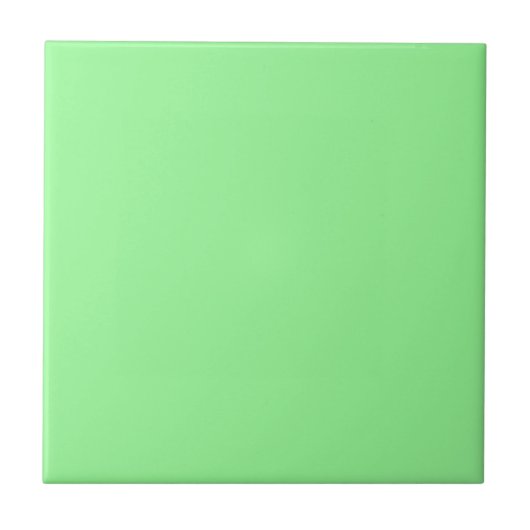 Carreau Pastel Mint couleur solide | Classique | Élégant (Devant)