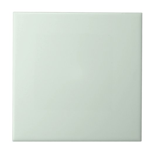 Carreau Pastel Mint Vert couleur solide (Devant)