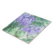 Carreau Pastel Purple Jacaranda Arbre Fleurs (Côté)