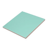Carreau Pastel Seafoam couleur solide | Classique | Élégan (Côté)