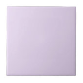 Carreau Pastel Soft Lilac couleur solide | Classic Elegant (Devant)