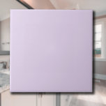 Carreau Pastel Soft Lilac couleur solide | Classic Elegant<br><div class="desc">Pastel Soft Lilac couleur solide | Classique | Élégant | tendance | Style | Cadeau</div>