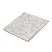 Carreau Pastel Taupe et Terrazzo beige Imprimer (Côté)