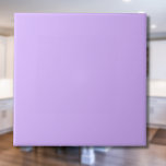 Carreau Pastel Violet couleur solide | Classique | Élégant<br><div class="desc">Pastel Violet couleur solide | Classique | Élégant | tendance | Style | Cadeau</div>