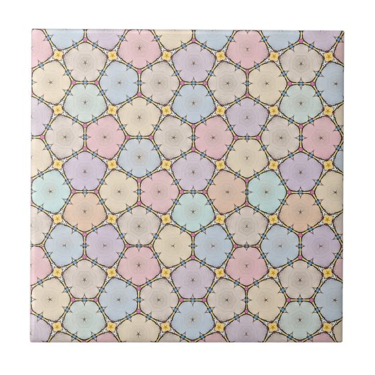 Carreau Pastel Wood Slices (Devant)