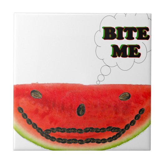 Carreau Pastèque Bite Me (Devant)