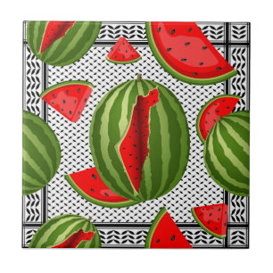 Carreau Pastèque Palestine - Slice
