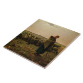 Carreau Pasteur avec son troupeau, 1863 (Côté)