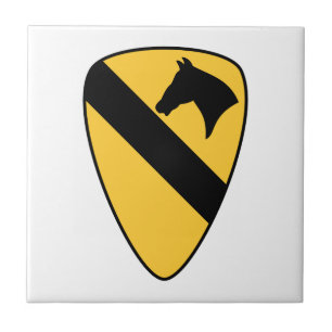 Carreau Patch de la 1re division de cavalerie patriotique