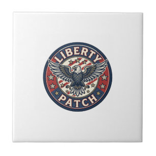 Carreau Patch de liberté Patriote Broderie