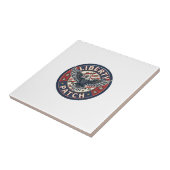 Carreau Patch de liberté Patriote Broderie (Côté)