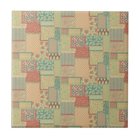 Carreau Patchwork Boho (Devant)