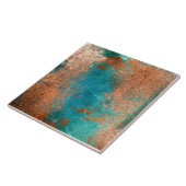 Carreau Patina en cuivre (Côté)