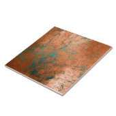Carreau Patina en cuivre (Côté)