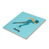 Carreau Patinage de vitesse (Côté)