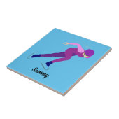 Carreau Patinage de vitesse (Côté)