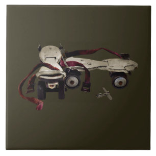 Carreau Patins à rouleaux métalliques avec clé