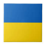 Carreau Patriotic Ukraine<br><div class="desc">Drapeau patriotique de l'Ukraine.</div>