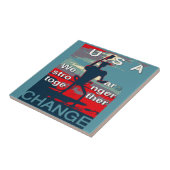 Carreau Patriotic USA Hope Graphisme Art Design (Côté)