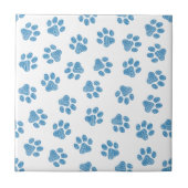 Carreau Patrouilles de Doodle, Paws de Chien, Paws Bleus (Devant)