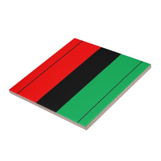 Carreau Patterns de Kwanzaa Colors (Côté)