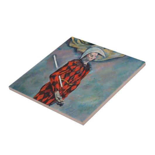 Carreau Paul Cezanne - Arlequin (Côté)