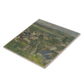 Carreau Paul Cezanne - Auvers, Vue panoramique (Côté)