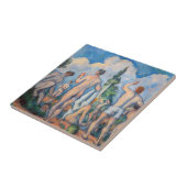 Carreau Paul Cezanne - Baigneurs (Côté)