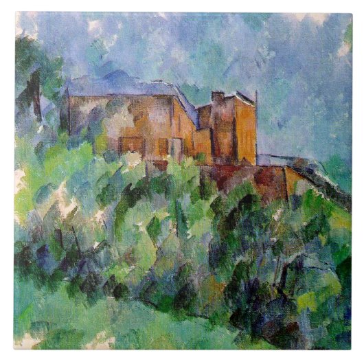 Carreau Paul Cezanne - Château Noir (Devant)