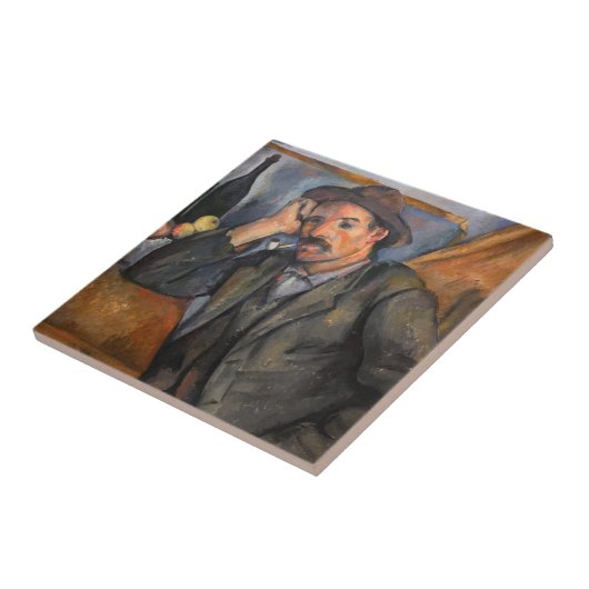 Carreau Paul Cezanne - Fumeur (Côté)