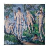 Carreau Paul Cezanne - Groupe des Bathères (Devant)