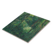 Carreau Paul Cezanne - intérieur d'une forêt (Côté)