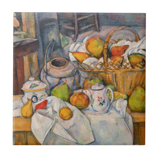 Carreau Paul Cezanne - La table de cuisine (Devant)
