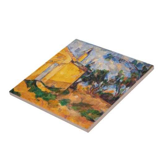 Carreau Paul Cezanne - Le Cabanon de Jourdan (Côté)