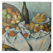 Carreau Paul Cezanne - Le panier des pommes (Devant)