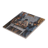 Carreau Paul Cezanne - Les Joueurs De Cartes (Côté)