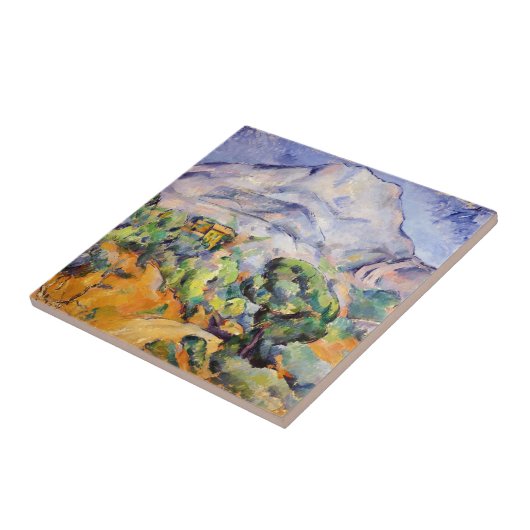 Carreau Paul Cezanne - Mont Sainte-Victoire, Route de la T (Côté)