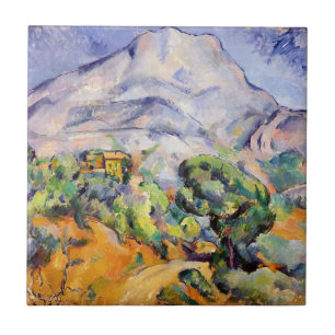 Carreau Paul Cezanne - Mont Sainte-Victoire, route de Thol